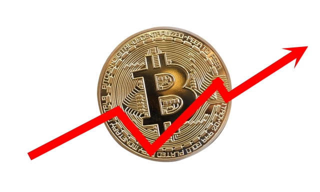 ビットコイン価格上昇